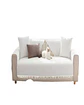 PACK DE 5 FUNDAS DE SILLÓN CON FLECOS BLANCO - Miniatura 1