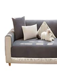 PACK DE 5 FUNDAS DE SILLÓN CON FLECOS GRIS - Miniatura 2