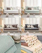 PACK DE 5 FUNDAS DE SILLÓN CON FLECOS GRIS - Miniatura 6