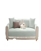 PACK DE 5 FUNDAS DE SILLÓN CON FLECOS VERDE MENTA - Miniatura 1