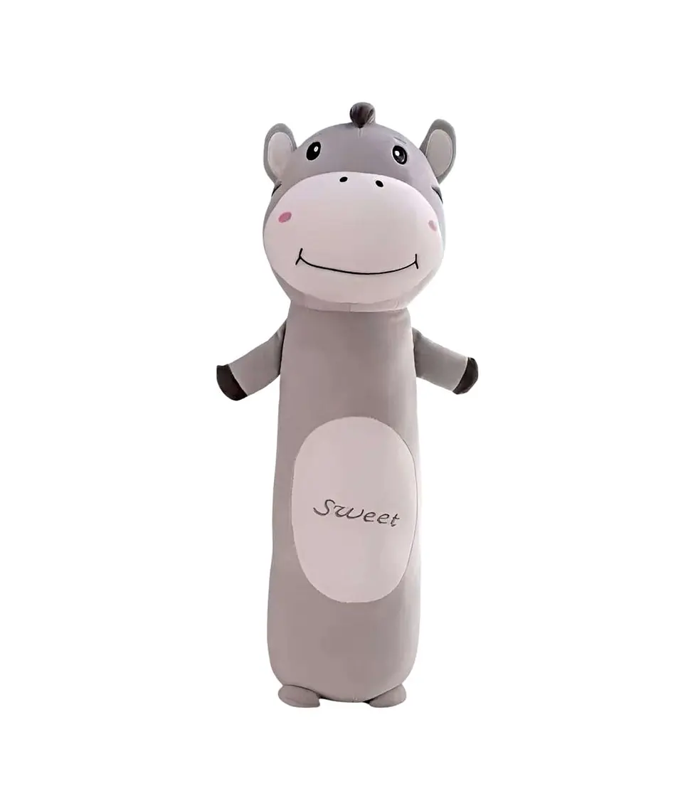 COJIN PELUCHE CABALLO GRIS 1