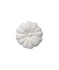 COJIN FLOR BLANCO 50 CM - Miniatura 1