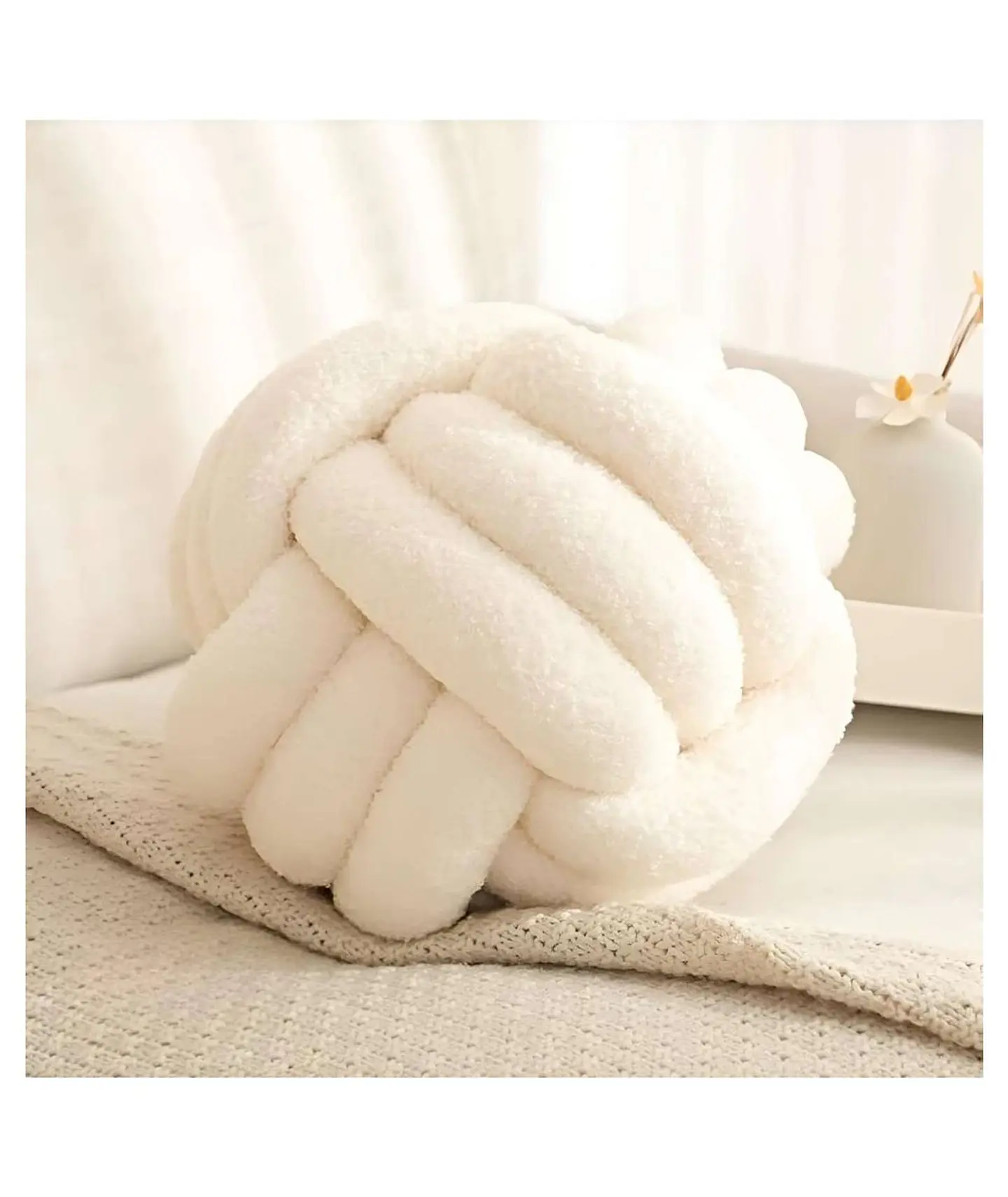 COJIN NUDO BLANCO 22 CM 3