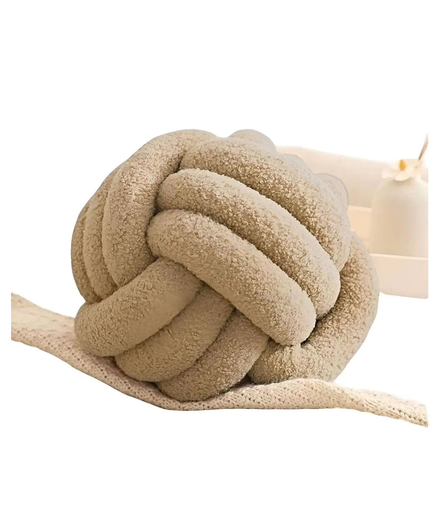 COJIN NUDO BEIGE 22 CM 1