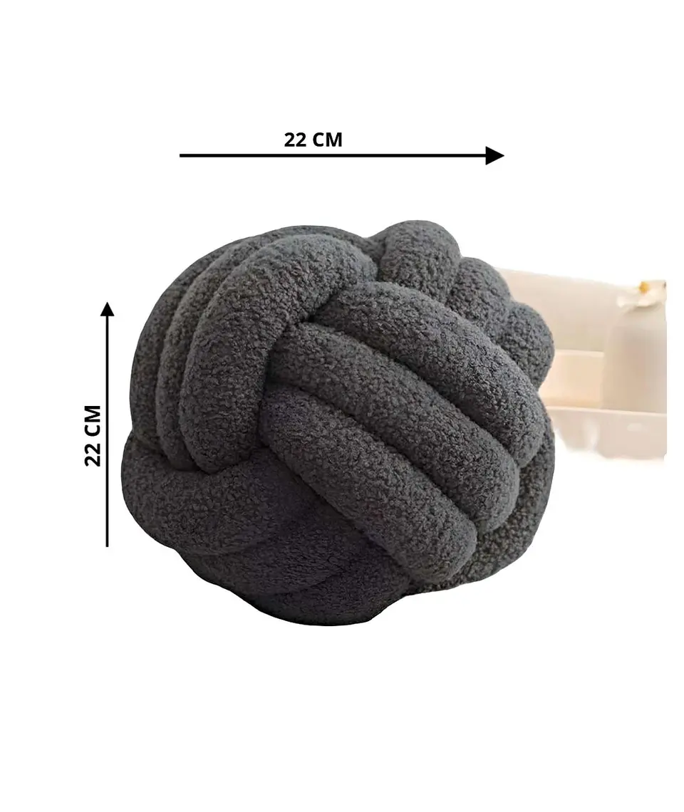 COJIN NUDO GRIS 22 CM 2