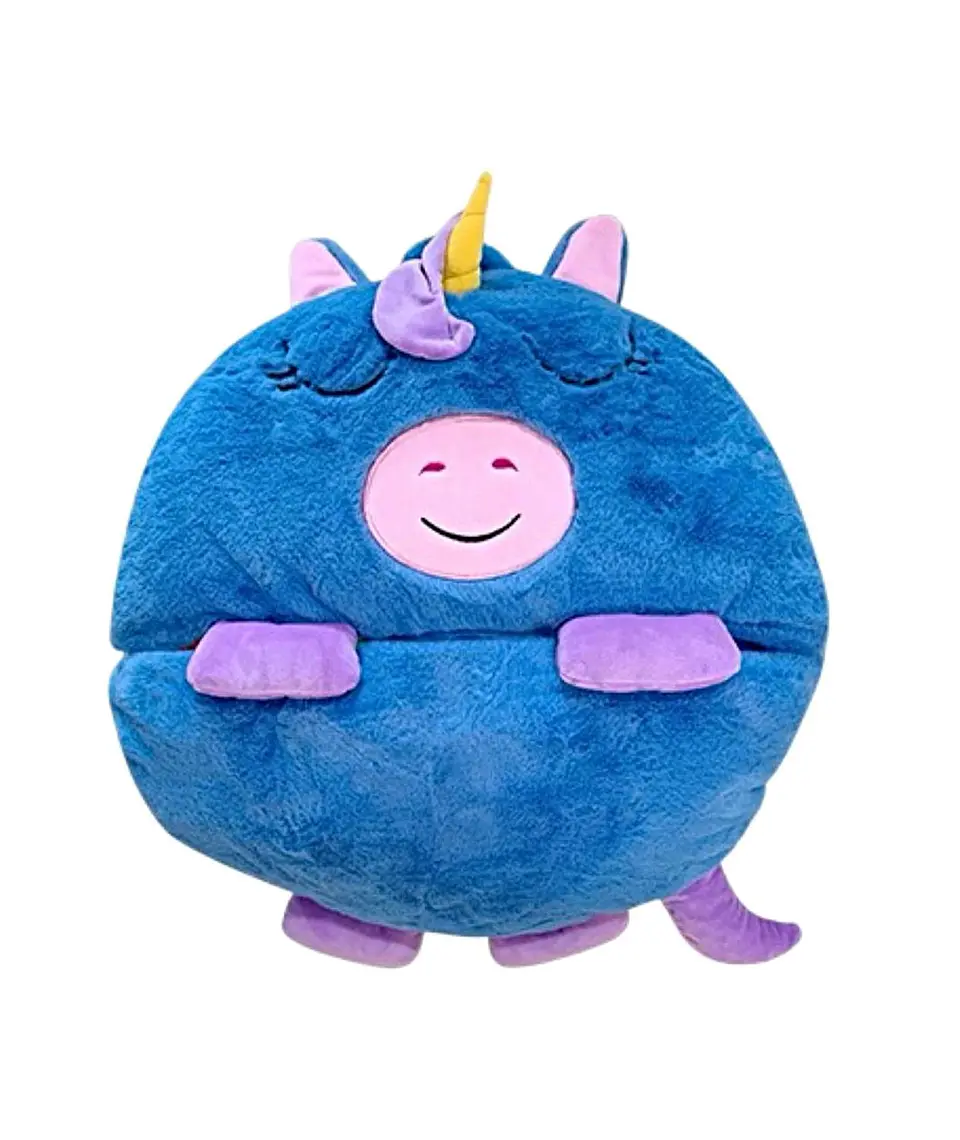 SACO PARA DORMIR PARA NIÑO O NIÑA UNICORNIO AZUL 2