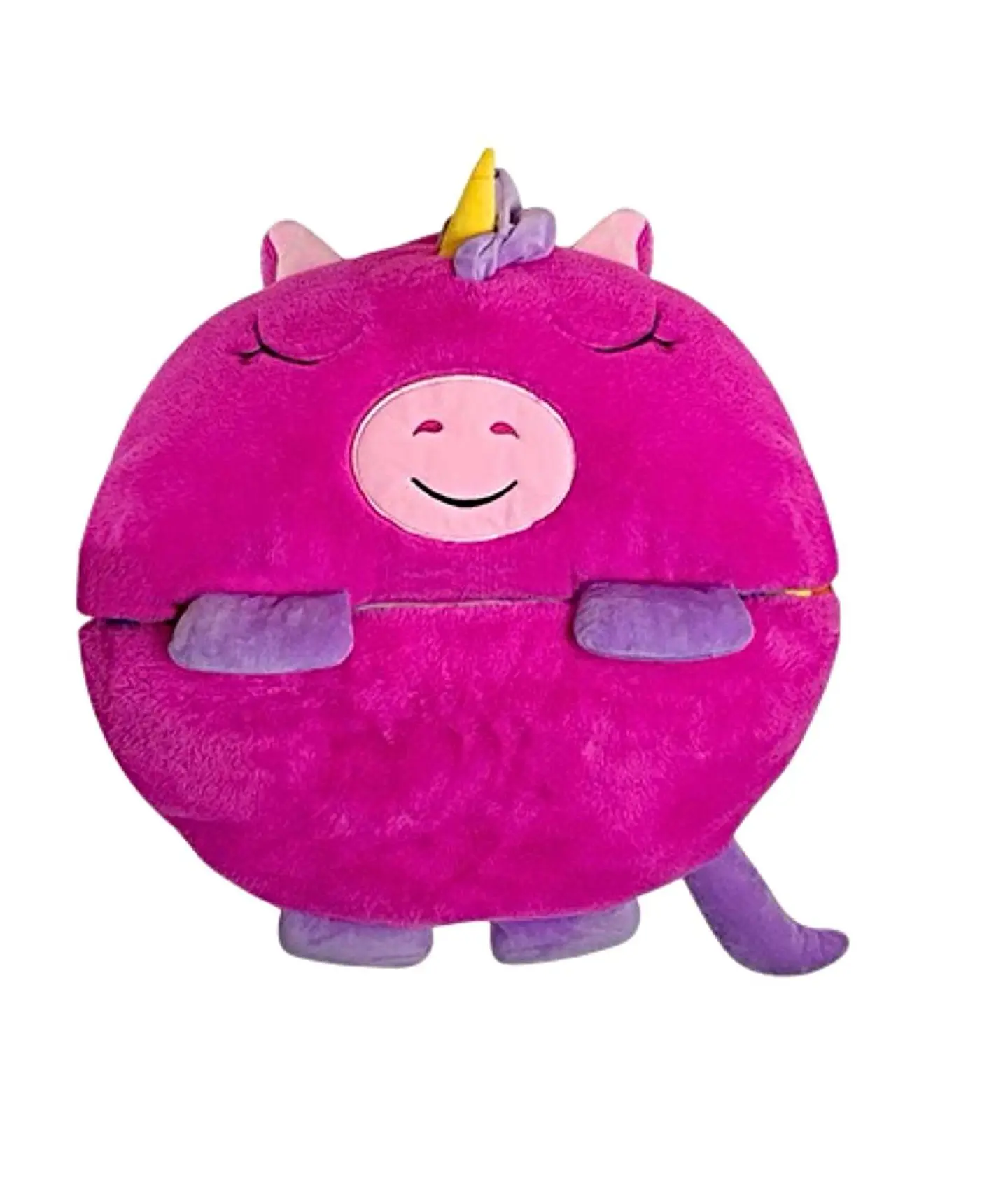 SACO PARA DORMIR PARA NIÑO O NIÑA UNICORNIO FUCSIA 2
