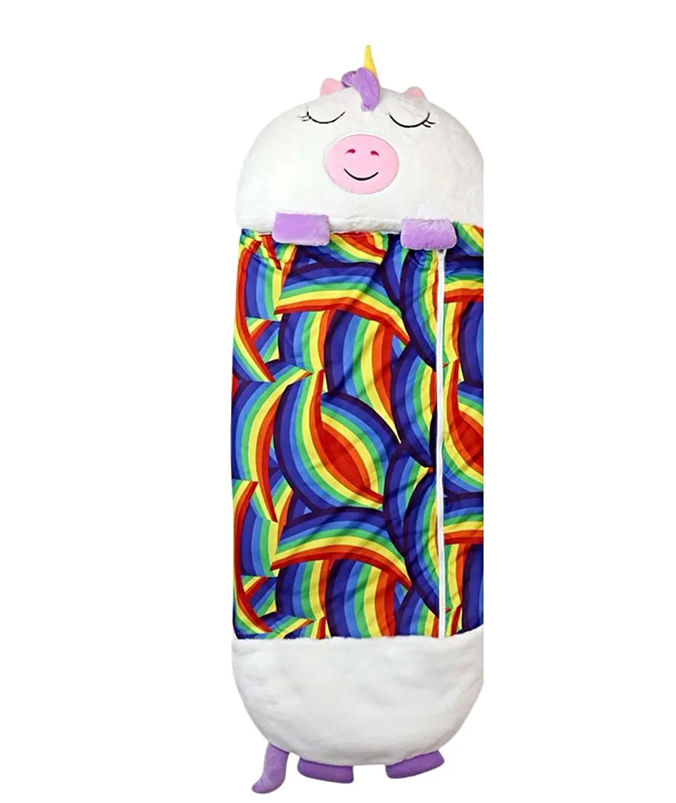 SACO PARA DORMIR PARA NIÑO O NIÑA UNICORNIO BLANCO 4