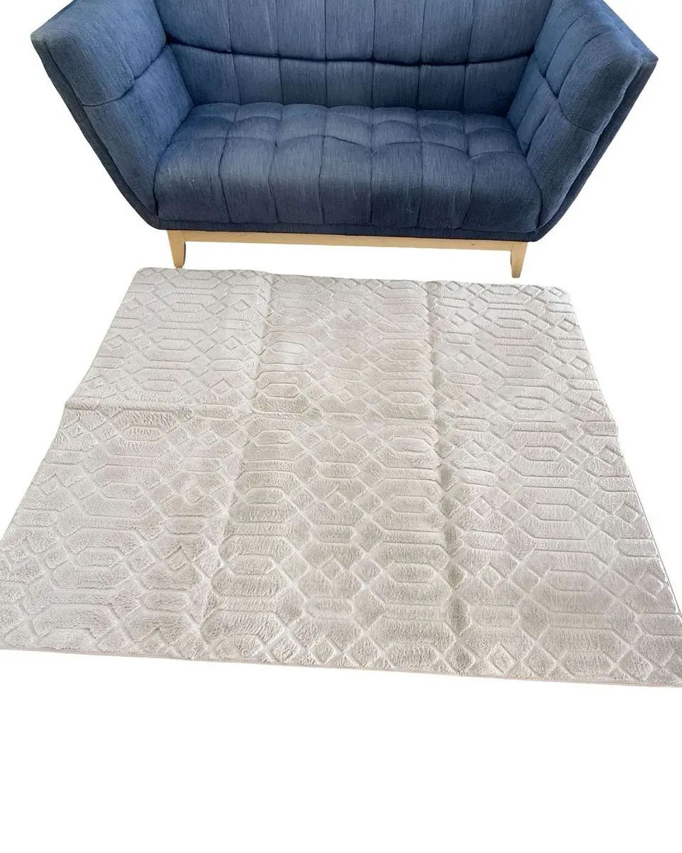 ALFOMBRA LIVING DISEÑO ELEGANTE 160X200CM BEIGE 1