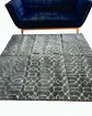 ALFOMBRA LIVING DISEÑO ELEGANTE 160X200CM GRIS CLARO - Miniatura 2