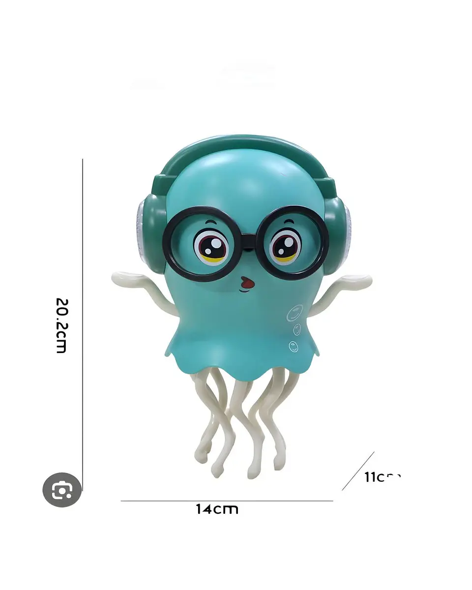 JUGUETE PULPO BAILARIN VERDE NIÑO NIÑA 2