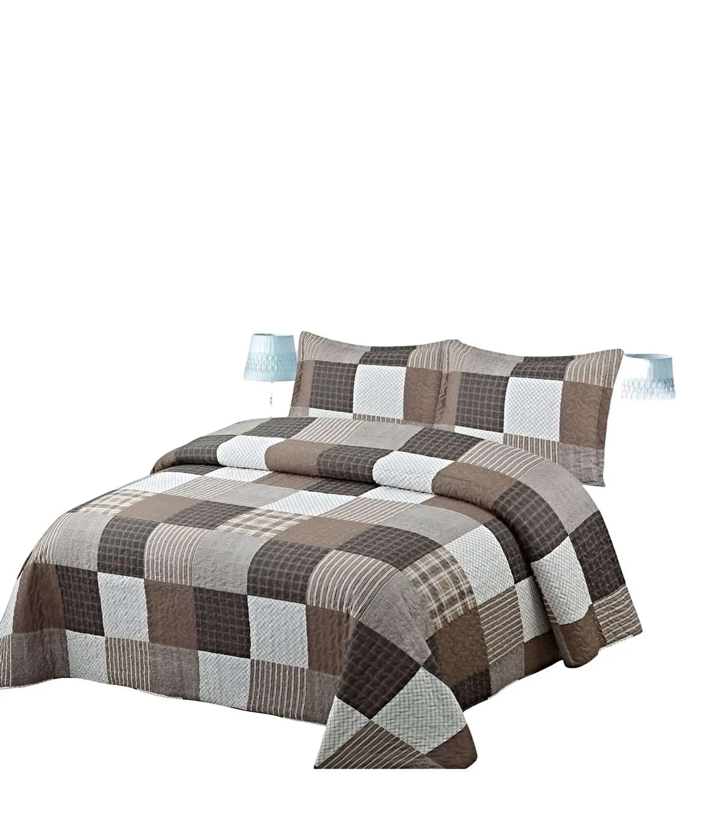 CUBRECAMA QUILT DE VERANO KING-SUPER KING 1