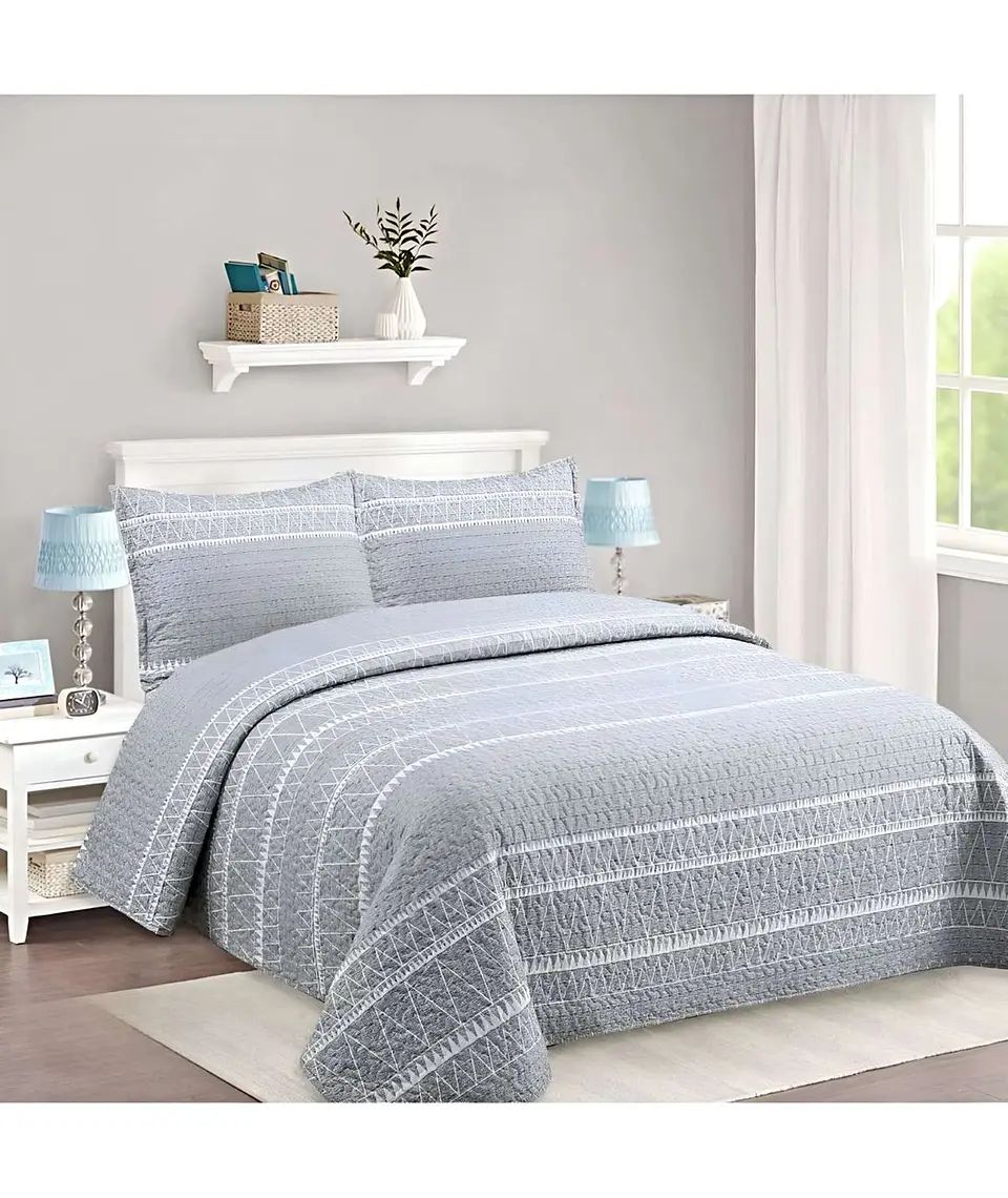 CUBRECAMA QUILT DE VERANO KING-SUPER KING 3