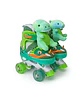 PATIN 4 RUEDAS DINOPATIN CON PELUCHE VERDE TALLA S 30-33 - Miniatura 1