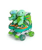 PATIN 4 RUEDAS DINOPATIN CON PELUCHE VERDE TALLA S 30-33 - Miniatura 4