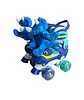 PATIN 4 RUEDAS DINOPATIN CON PELUCHE AZUL TALLA XS 27-30 - Miniatura 4