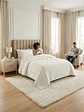 Quilt De Verano Tufting Liviano Diseño Geométrico King / Super king - Miniatura 5