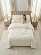 Quilt De Verano Tufting Liviano Diseño Geométrico King / Super king - Miniatura 7