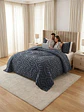 Quilt De Verano Tufting Liviano Diseño Geométrico King / Super king - Miniatura 6