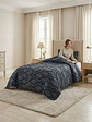 Quilt De Verano Tufting Liviano Diseño Geométrico 1,5 plaza - Miniatura 6