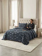 Quilt De Verano Tufting Liviano Diseño Geométrico 1,5 plaza - Miniatura 7