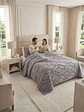 Quilt De Verano Tufting Liviano Diseño Geométrico 2 plazas - Miniatura 7