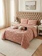 Quilt De Verano Tufting Liviano Diseño Geométrico King / Super king - Miniatura 2