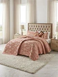 Quilt De Verano Tufting Liviano Diseño Geométrico King / Super king - Miniatura 7