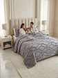 Quilt De Verano Tufting Liviano Diseño Geométrico King / Super king - Miniatura 5
