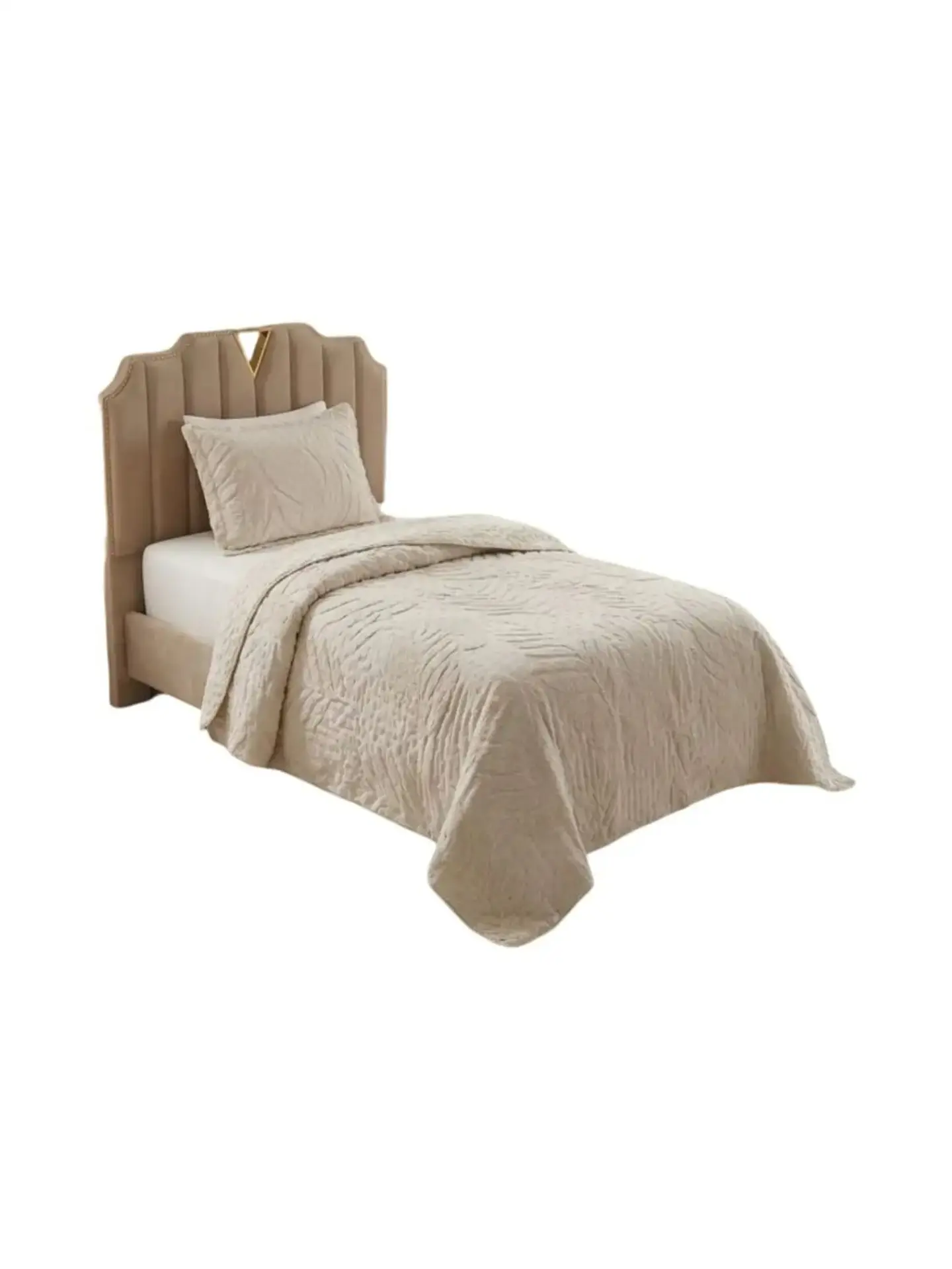 Quilt De Verano Tufting Liviano Diseño Geométrico 1,5 plaza S3 3