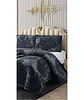 CUBRECAMA QUILT VERANO HOJA TUFTING PLAZA Y MEDIA GRIS - Miniatura 3