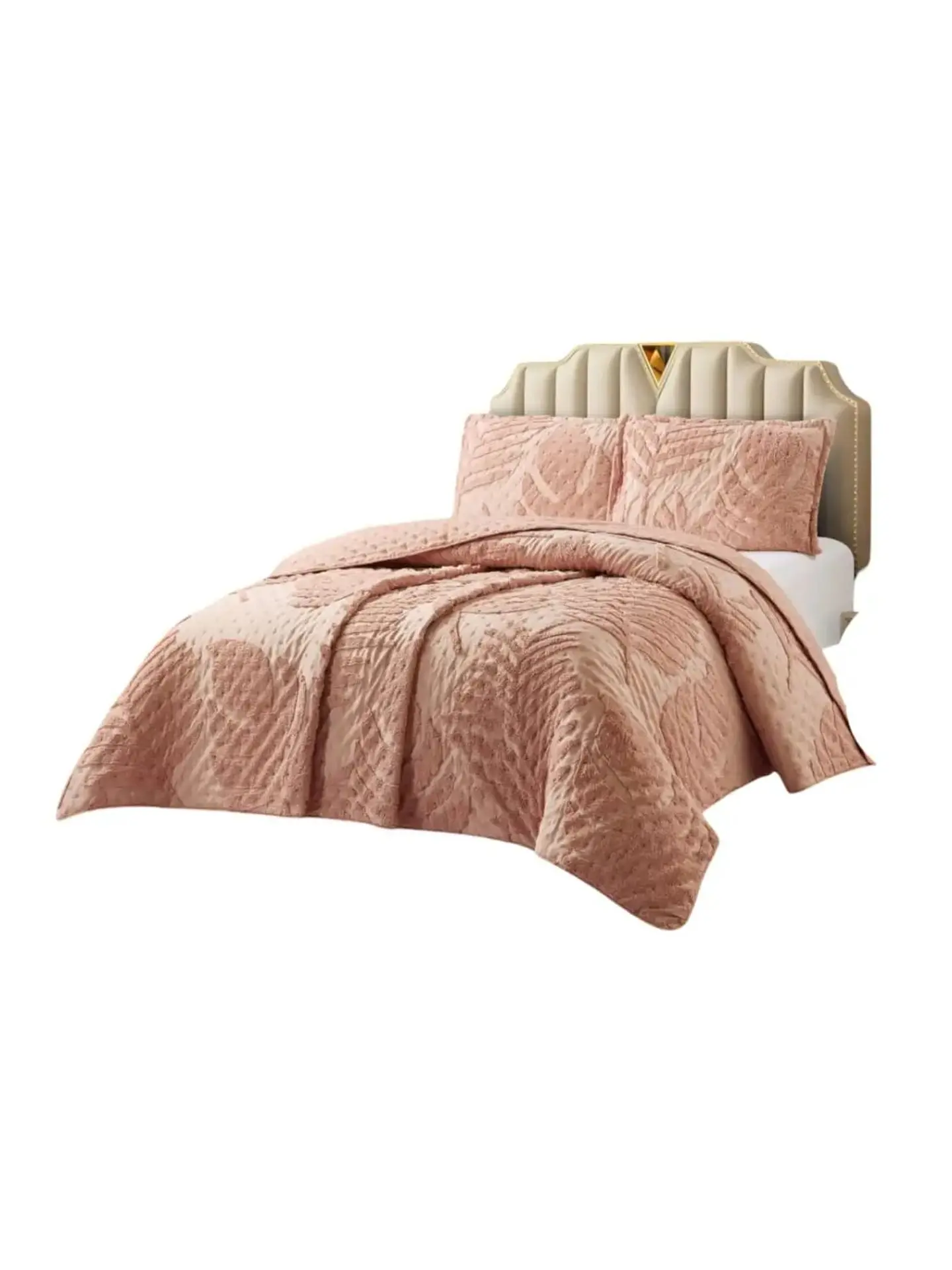 Quilt De Verano Tufting Liviano Diseño Geométrico 2 plazas S3 3