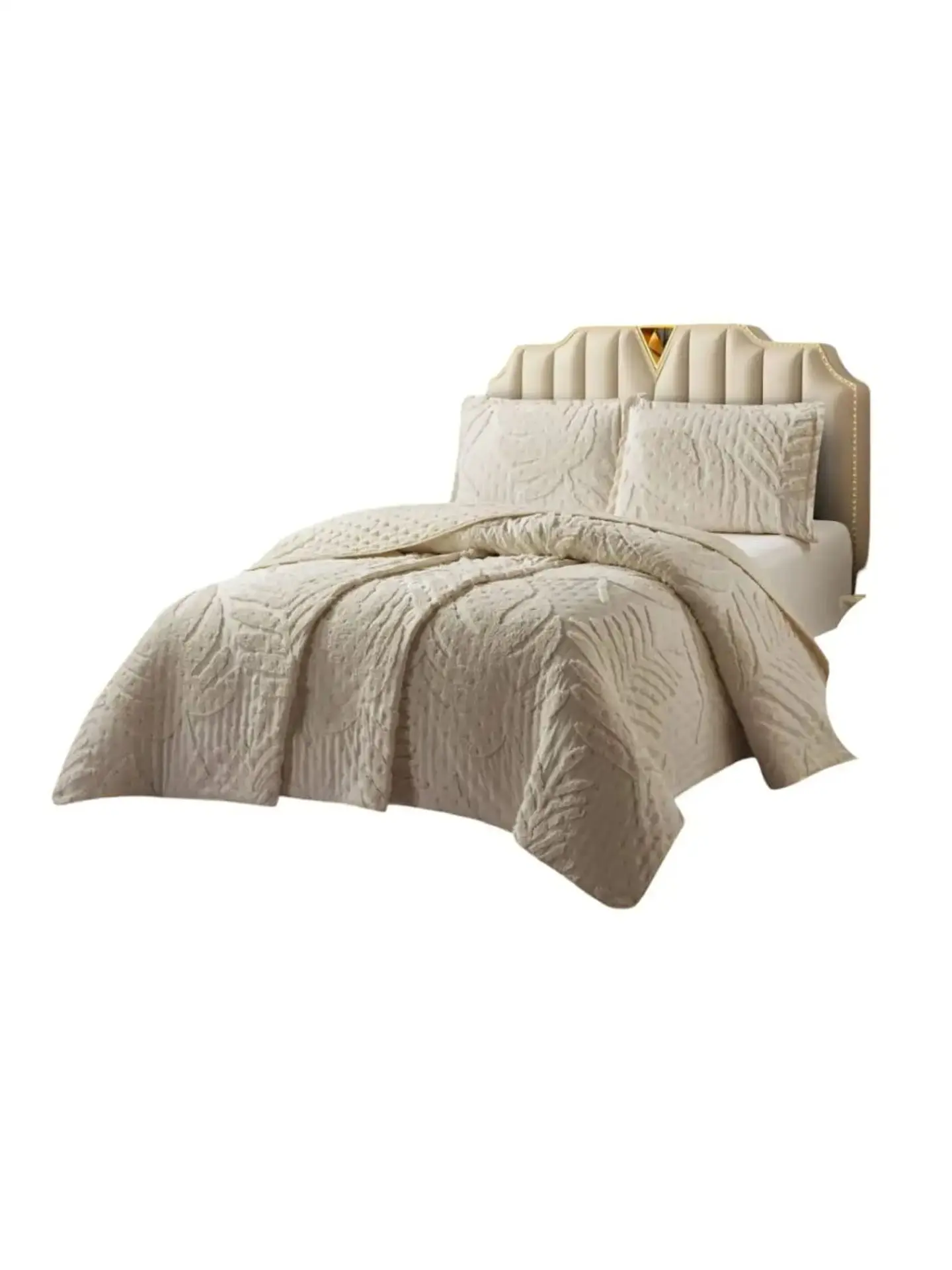 Quilt De Verano Tufting Liviano Diseño Geométrico 2 plazas S3 3