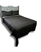CUBRECAMA QUILT DE LUJO VERANO 2 PLAZA NEGRO - Miniatura 3