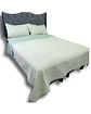 CUBRECAMA QUILT DE LUJO VERANO DELGADO 2 PLAZAS VERDE MENTA - Miniatura 3