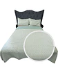 CUBRECAMA QUILT DE LUJO VERANO DELGADO KING VERDE MENTA - Miniatura 1