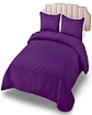 CUBRECAMA ELEGANTE  QUILT VERANO PLAZA Y MEDIA VIOLETA - Miniatura 2