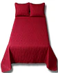 CUBRECAMA ELEGANTE  QUILT VERANO KING - SUPER KING 250 CM X 270 CM BURDEO - Miniatura 3
