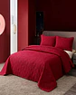 CUBRECAMA ELEGANTE  QUILT VERANO KING - SUPER KING 250 CM X 270 CM BURDEO - Miniatura 4