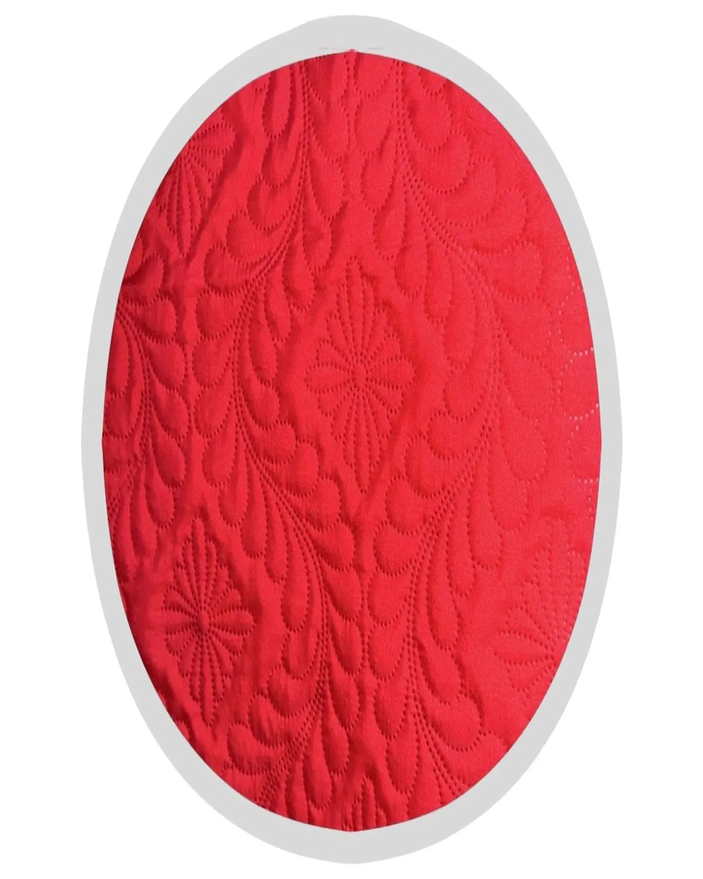 CUBRECAMA ELEGANTE  QUILT VERANO KING - SUPER KING 250 CM X 270 CM ROJO 3