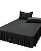 FALDÓN DE CAMA PROTECTOR BASE DE CAMA PLAZA Y MEDIA 105X200 CM 04 - Miniatura 1