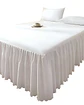 FALDÓN DE CAMA PROTECTOR BASE DE CAMA PLAZA Y MEDIA 105X200 CM 05 - Miniatura 1