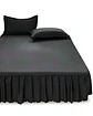 FALDÓN DE CAMA PROTECTOR BASE DE CAMA 2 PLAZAS 150X200 CM 04 - Miniatura 2