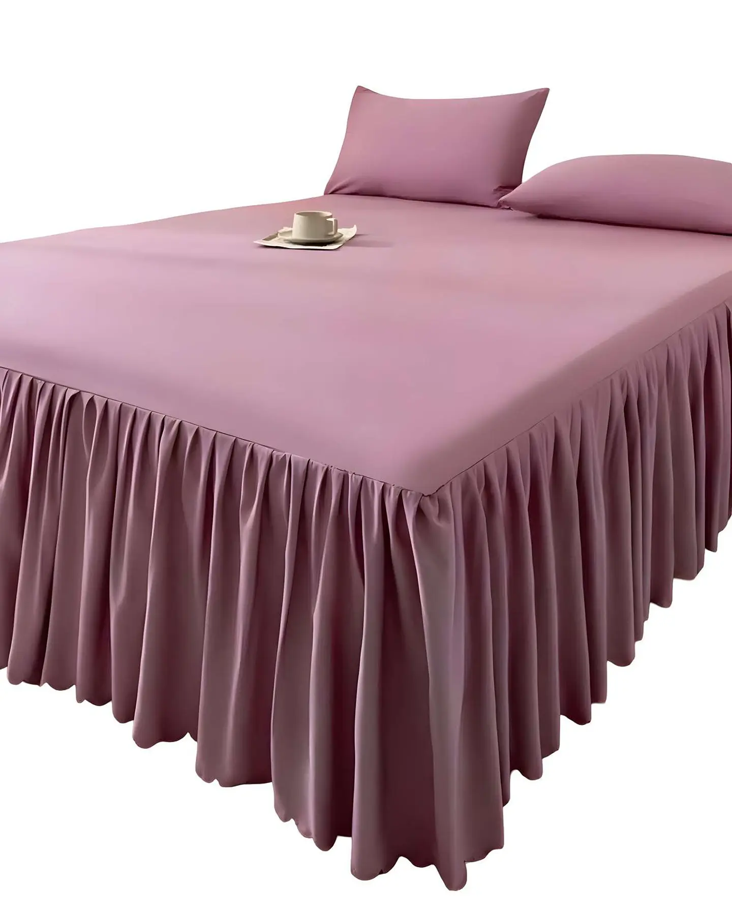FALDÓN DE CAMA PROTECTOR BASE DE CAMA KING 180X200 CM 03 1