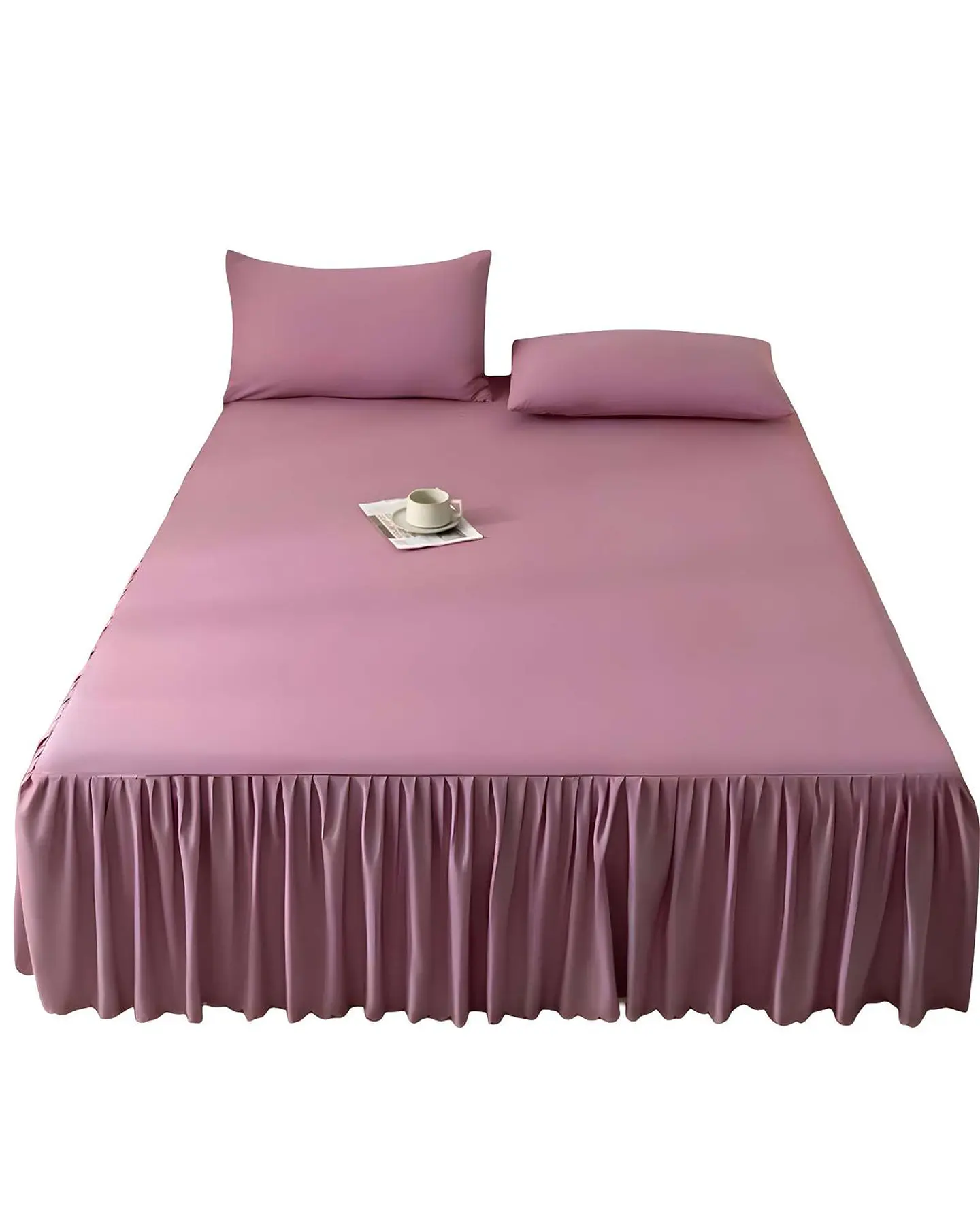 FALDÓN DE CAMA PROTECTOR BASE DE CAMA KING 180X200 CM 03 2