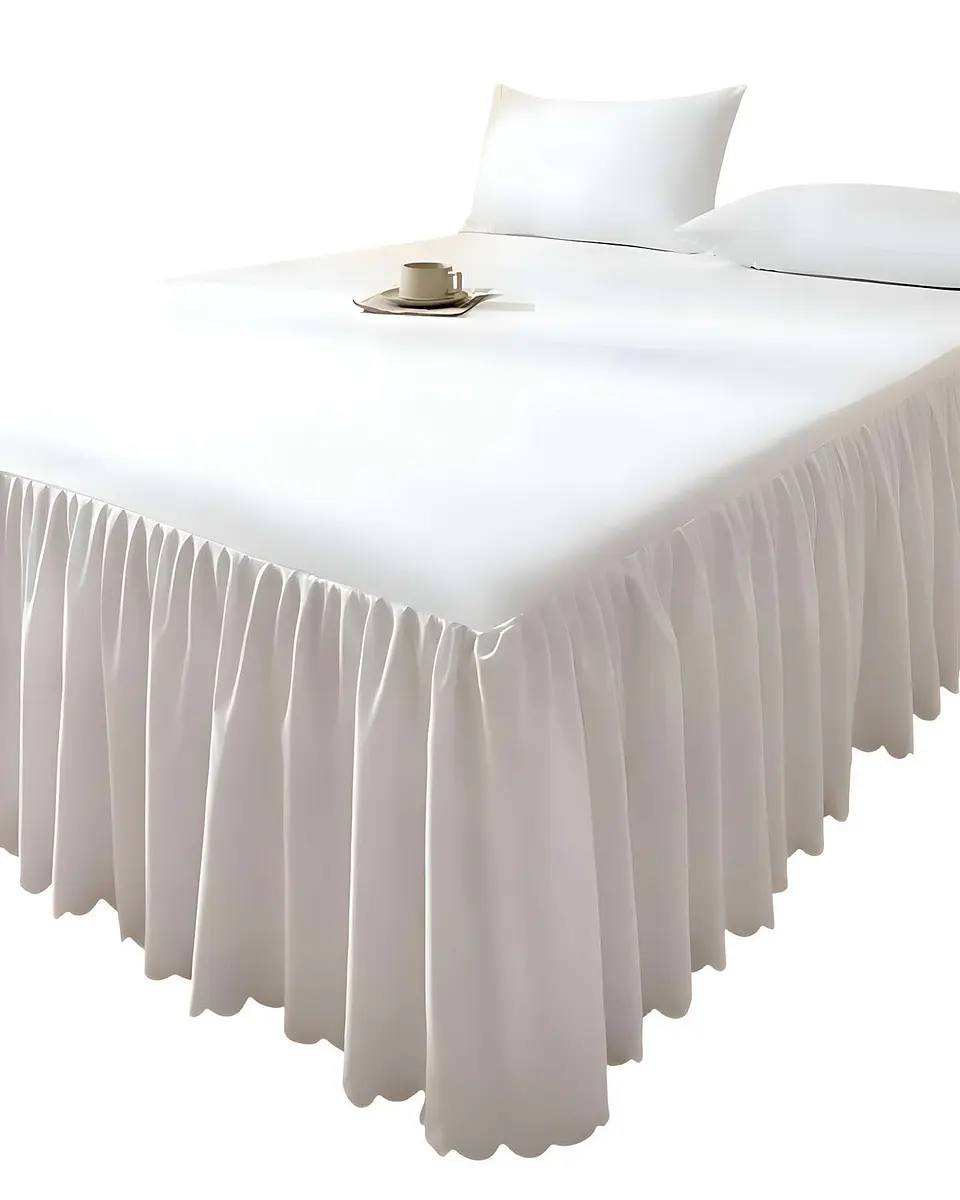 FALDÓN DE CAMA PROTECTOR BASE DE CAMA KING 180X200 CM 05 1