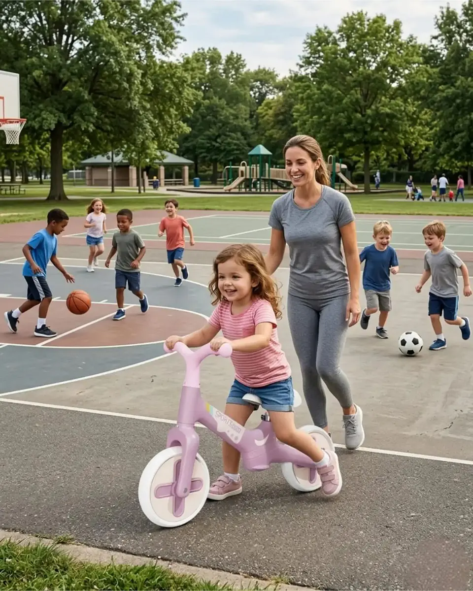 Bicicleta de Equilibrio Infantil Sin Pedales Entrenamiento K1 3
