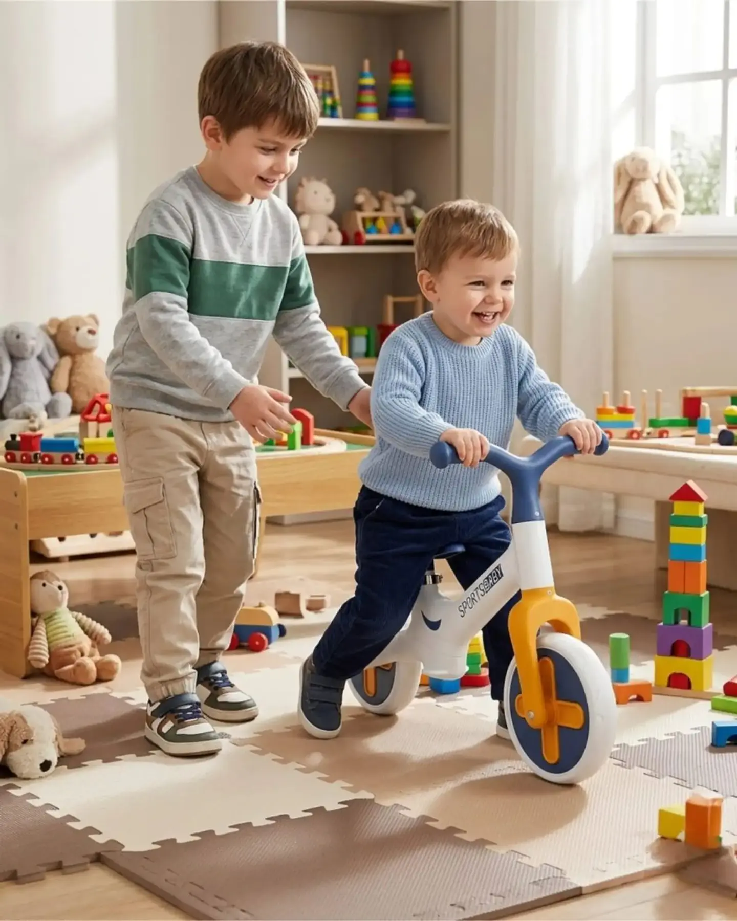 Bicicleta de Equilibrio Infantil Sin Pedales Entrenamiento K2 2