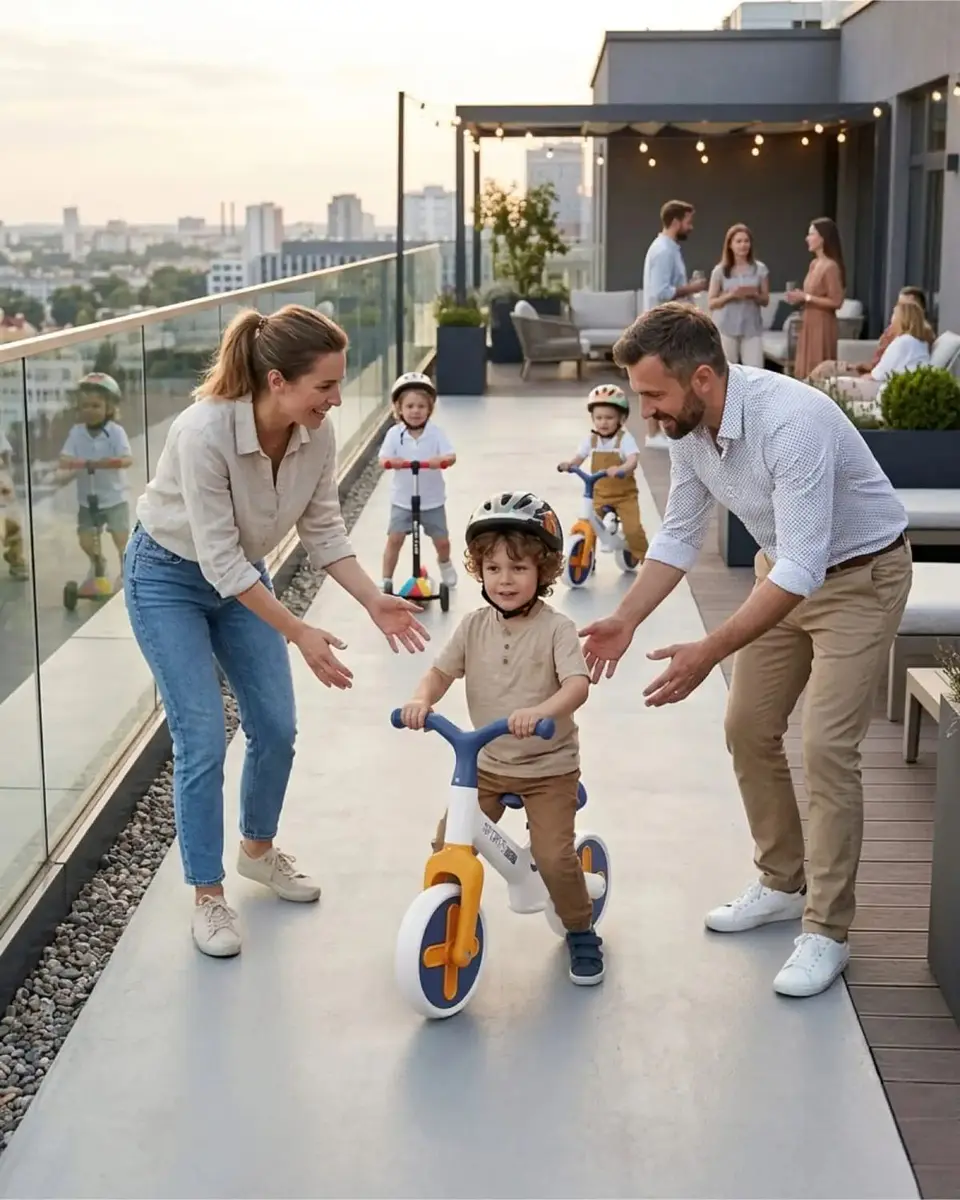 Bicicleta de Equilibrio Infantil Sin Pedales Entrenamiento K2 5