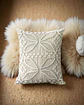 SET DE 2 FUNDAS DE COJIN ESTILO BOHEMIO 45X45 CM BLANCO 05 - Miniatura 4